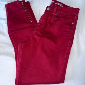 Denizen from Levi's Bold Red Ankle Jeans